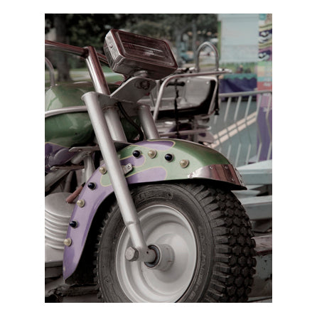 Gothic Carnival Motorcycle Photograph: Signed Limited Edition Art Print (12x16 Last One!)