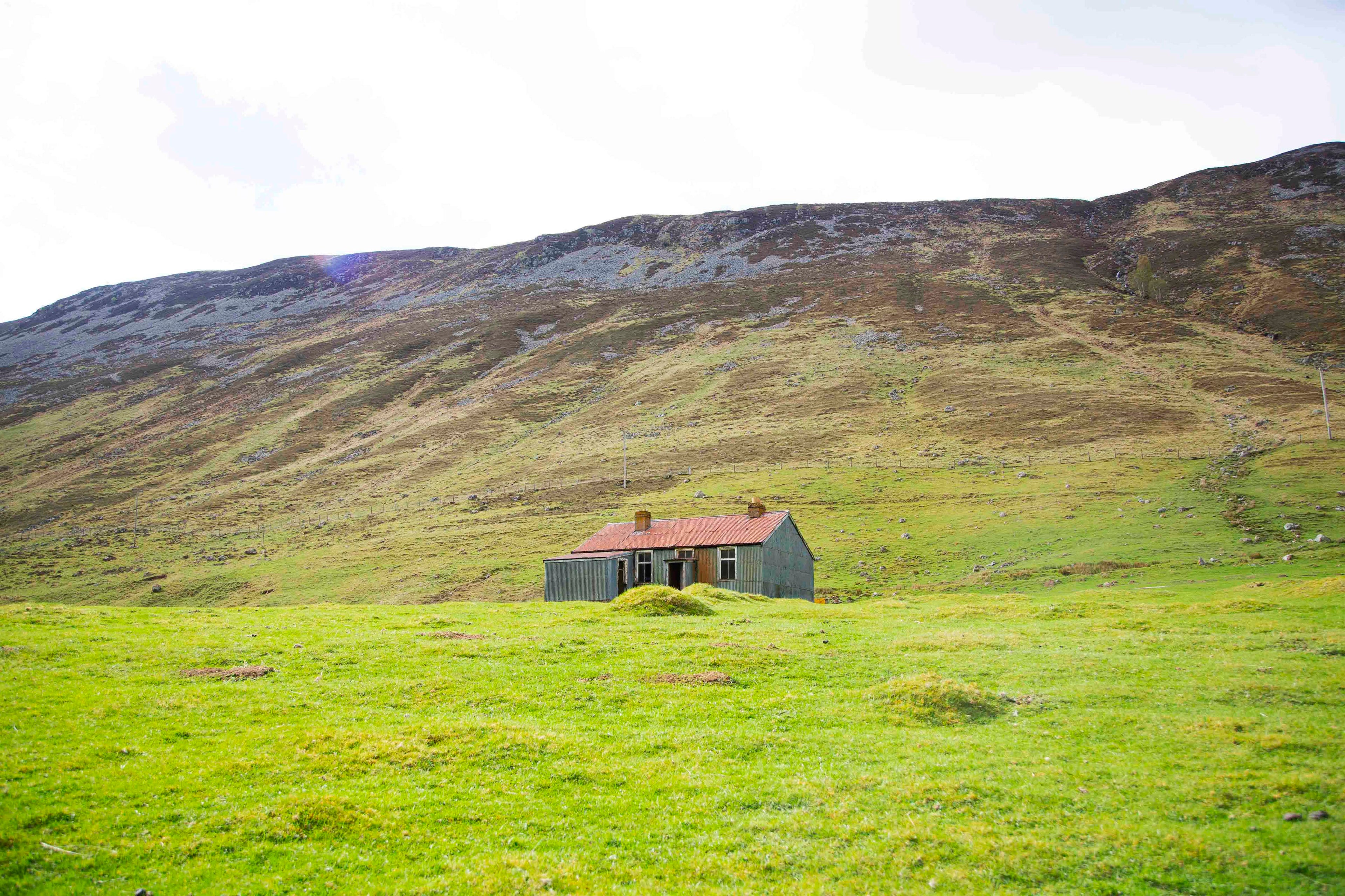 Abandoned House, Glen Tilt, Scotland